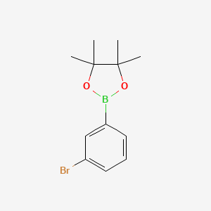 2-(3-Bromophenyl)-4,4,5,5-tetramethyl-1,3,2-dioxaborolane