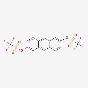 Anthracene-2,6-diyl Bis(trifluoromethanesulfonate)