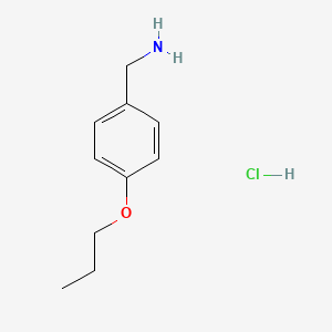 (4-Propoxyphenyl)methanamine hydrochloride