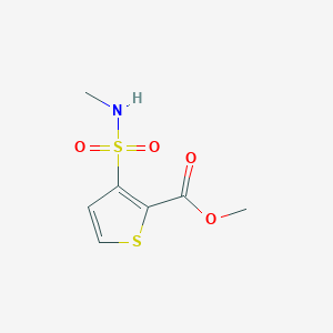 Methyl 3-(N-methylsulfamoyl)thiophene-2-carboxylate