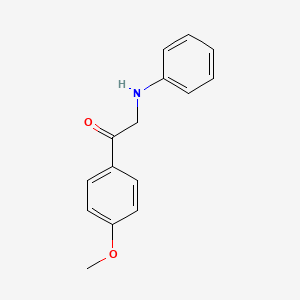 1-(4-Methoxyphenyl)-2-(phenylamino)ethanone