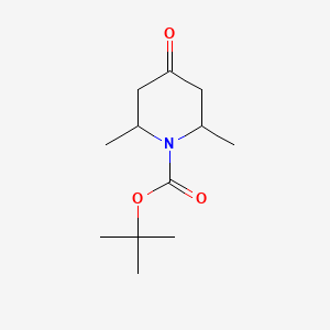 tert-Butyl 2,6-dimethyl-4-oxopiperidine-1-carboxylate