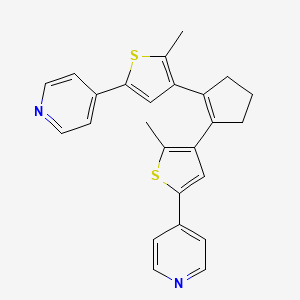1,2-Bis(2-methyl-5-(pyridin-4-yl)thiophen-3-yl)cyclopent-1-ene