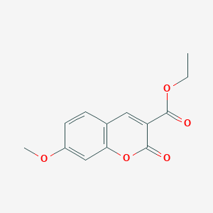 Ethyl 7-methoxy-2-oxo-2H-1-benzopyran-3-carboxylate