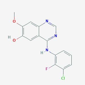 4-((3-Chloro-2-fluorophenyl)amino)-7-methoxyquinazolin-6-ol