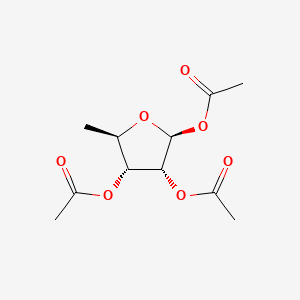 (2S,3R,4R,5R)-5-Methyltetrahydrofuran-2,3,4-triyl triacetate