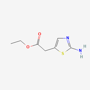 Ethyl 2-(2-aminothiazol-5-yl)acetate