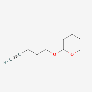 2-(Pent-4-yn-1-yloxy)tetrahydro-2H-pyran