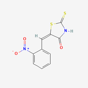 2-Mercapto-5-(2-nitrobenzylidene)thiazol-4(5H)-one