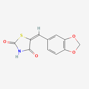 5-(Benzo[d][1,3]dioxol-5-ylmethylene)thiazolidine-2,4-dione