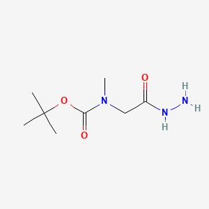 tert-Butyl (2-hydrazinyl-2-oxoethyl)(methyl)carbamate