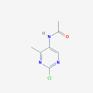 N-(2-Chloro-4-methyl-5-pyrimidinyl)acetamide