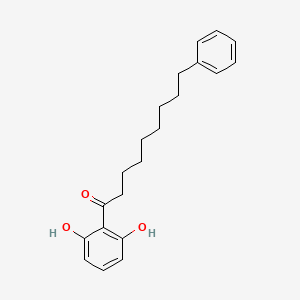 1-(2,6-Dihydroxyphenyl)-9-phenylnonan-1-one