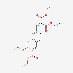 Tetraethyl 2,2'-[1,4-Phenylenebis(methaneylylidene)]dimalonate