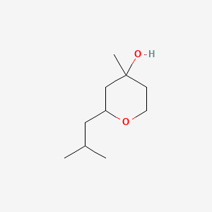 2-Isobutyl-4-methyltetrahydro-2H-pyran-4-ol(mixture of isomers)