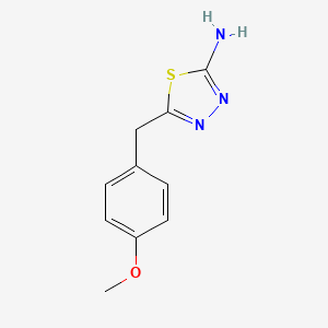 5-(4-methoxybenzyl)-1,3,4-thiadiazol-2-amine