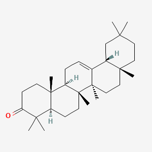 (4aR,6aR,6bS,8aR,12aR,14aR,14bR)-4,4,6a,6b,8a,11,11,14b-Octamethyl-1,4,4a,5,6,6a,6b,7,8,8a,9,10,11,12,12a,14,14a,14b-octadecahydropicen-3(2H)-one