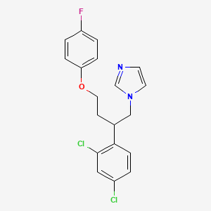 1-(2-(2,4-Dichlorophenyl)-4-(4-fluorophenoxy)butyl)-1H-imidazole
