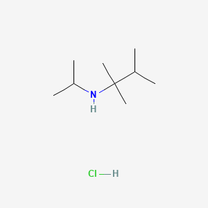 N-Isopropyl-2,3-dimethylbutan-2-amine hydrochloride