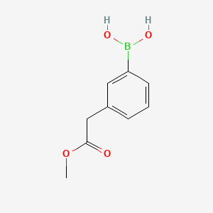 (3-(2-Methoxy-2-oxoethyl)phenyl)boronic acid