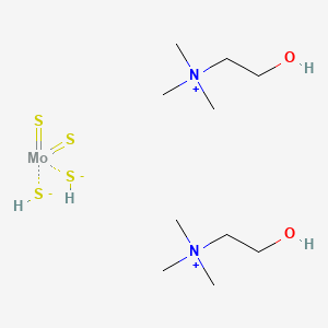 2-Hydroxy-N,N,N-trimethylethanaminium Tetrathiomolybdate