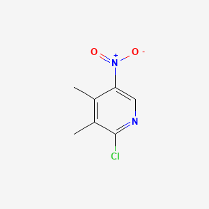 2-Chloro-3,4-dimethyl-5-nitropyridine