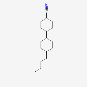 (trans,trans)-4'-Pentyl-[1,1'-bi(cyclohexane)]-4-carbonitrile