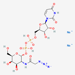 Uridine 5'-diphospho-N-acetylazidogalactosamine disodium salt