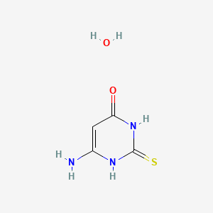 4-Amino-6-hydroxy-2-mercaptopyrimidine monohydrate, 98+%