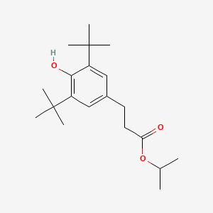 1-Methylethyl 3，5-bis(1，1-dimethylethyl)-4-hydroxybenzenepropanoate