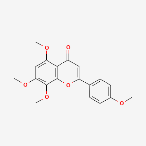 5,7,8-Trimethoxy-2-(4-methoxyphenyl)-4H-chromen-4-one