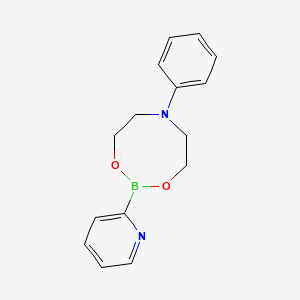 2-Pyridineboronic acid N-phenyl-diethanolamine ester, 50-70%, see CofA for exact composition