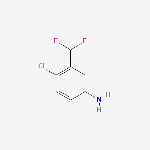4-Chloro-3-(difluoromethyl)aniline