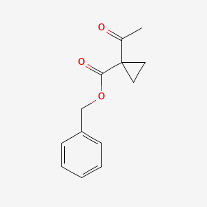 Benzyl 1-acetylcyclopropane-1-carboxylate