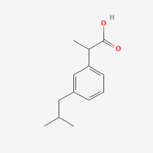 2-(3-isobutylphenyl)propanoic acid