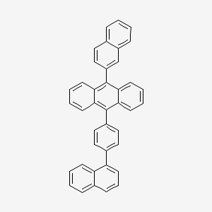 9-[4-(Naphthalen-1-yl)phenyl]-10-(naphthalen-2-yl)anthracene