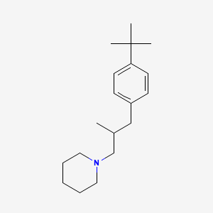 1-(3-(4-(tert-Butyl)phenyl)-2-methylpropyl)piperidine