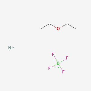 Tetrafluoroboric acid diethyl ether complex, 50-55% w/w HBF4