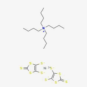 TETRA-N-BUTYLAMMONIUM BIS(1,3-DITHIOLE-2-THIONE-4,5-DITHIOLATO) NICKEL (III) COMPLEX