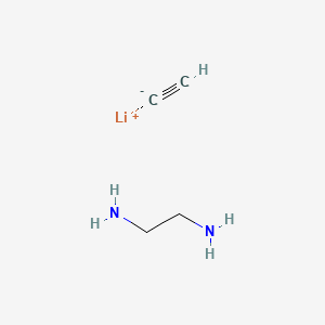 Lithium acetylide ethylenediamine complex, 25 wt.% slurry in toluene, AcroSeal®