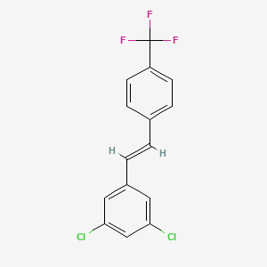 1,3-Dichloro-5-(4-(trifluoromethyl)styryl)benzene
