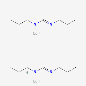 Bis(N,N'-di‑sec‑butylacetamidinato)dicopper(I)
