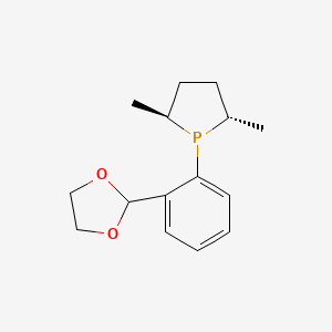 (2S,5S)-1-(2-(1,3-Dioxolan-2-yl)phenyl)-2,5-dimethylphospholane, 97%