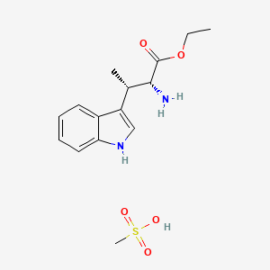 Ethyl (2R，3S)-2-amino-3-(1H-indol-3-yl)butanoate methanesulfonate