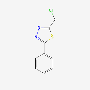 2-(chloromethyl)-5-phenyl-1,3,4-thiadiazole