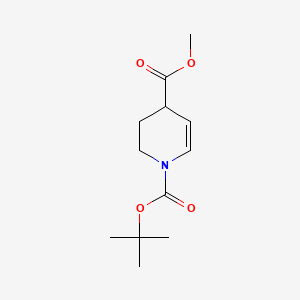 1-Tert-Butyl 4-Methyl 1,2,3,4-Tetrahydropyridine-1,4-Dicarboxylate