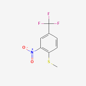 4-Methylthio-3-nitrobenzotrifluoride