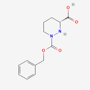 (R)-1-((benzyloxy)carbonyl)hexahydropyridazine-3-carboxylic acid