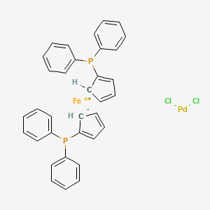 [1,1'-Bis(diphenylphosphino)ferrocene]palladium(II) dichloride