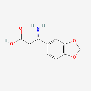 (S)-3-Amino-3-(benzo[d][1,3]dioxol-5-yl)propanoic Acid